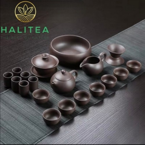 Bộ Khay Trà Điện Tự Động Pha Trà KungFu KT:53X33X05