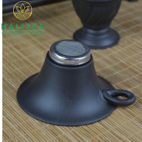 Bộ Lọc Trà Đất Nung Màu Đen