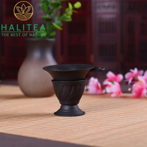 Bộ Lọc Trà Đất Nung Màu Đen
