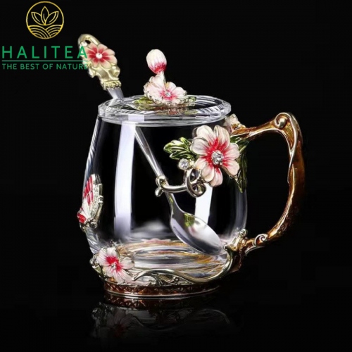 Bộ Ly Thuỷ Tinh Phu Thê 3D Cao Cấp