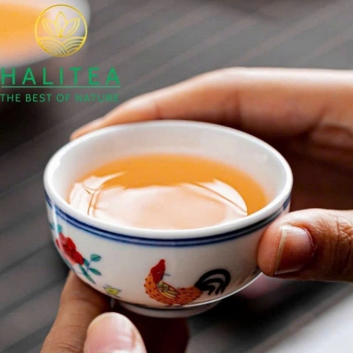 Bộ Pha Trà Sứ Thời Thành Hóa Đại Minh Đấu Thái Gà 13 Món