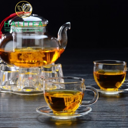 Bộ Tách Dĩa Thủy Tinh Cao Cấp 100ml