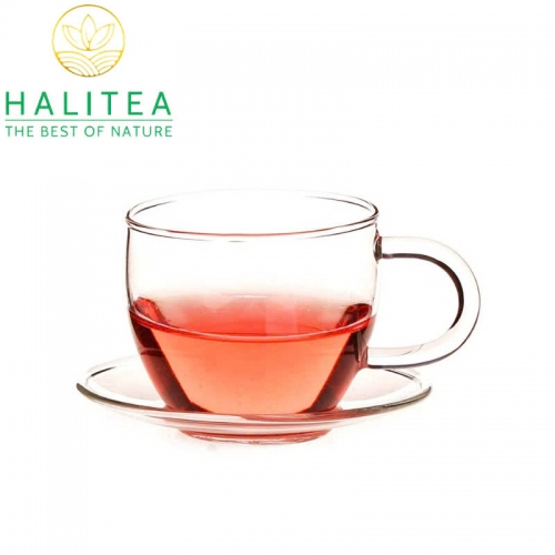 Bộ Tách Dĩa Thủy Tinh Cao Cấp 100ml