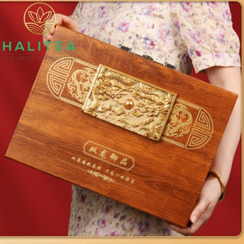 Bộ Tam Đại Danh Trà, Kim Tuấn Mi, Đại Hồng Bào, Thiết Quan Âm + Ấm Trà