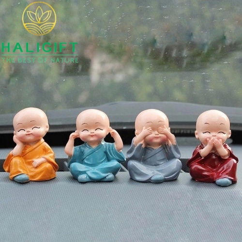 Bộ Tượng 4 Chú Tiểu Tứ Không
