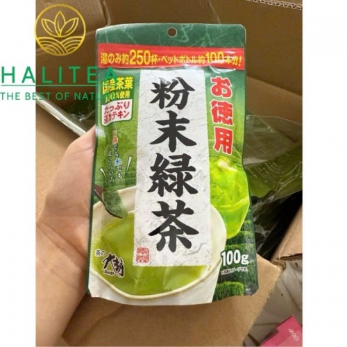 Bột Trà Xanh Funmatsu Ryokucha Nhật Bản – 100g