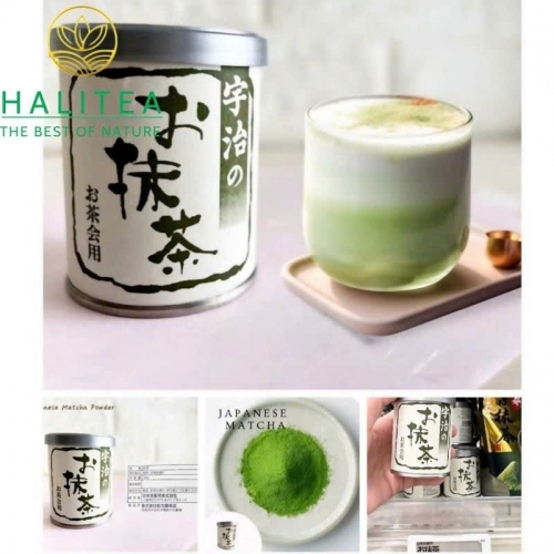 Bột Trà Xanh Matcha Uji Nhật Bản – Lon Thiếc 30gr