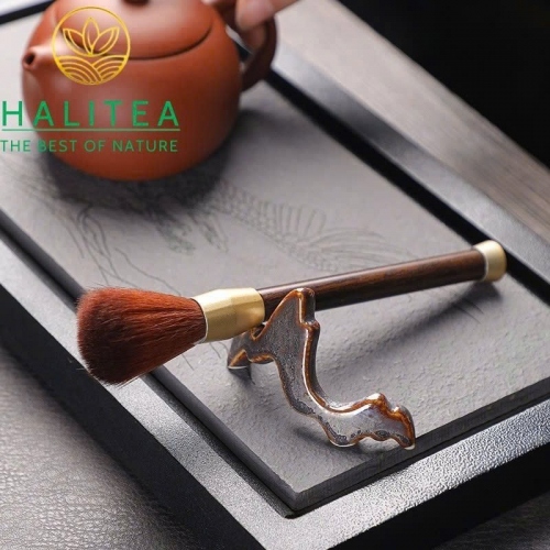 Chân Đỡ Bút, Dụng Cụ Trà Đạo Gốm Sứ Hình Núi Ngũ Chỉ Sơn