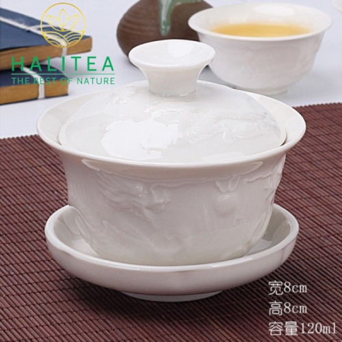 Chén Khải Pha Trà Sứ 120ml CK11