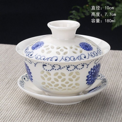 Chén Khải Pha Trà Sứ 180ml CK07