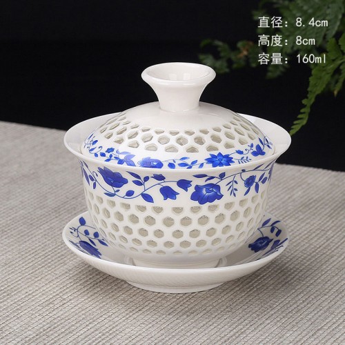 Chén Khải Pha Trà Sứ 180ml CK07