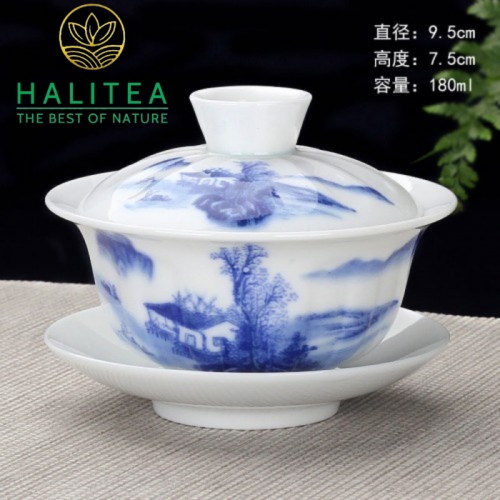 Chén Khải Pha Trà Sứ 180ml CK08