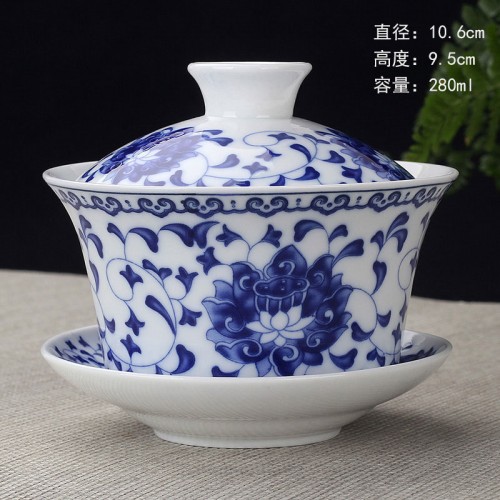 Chén Khải Pha Trà Sứ 280ml CK02