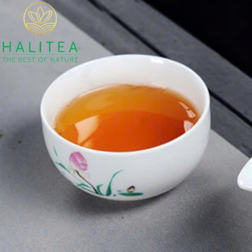 Chén Khải Sứ Kết Hợp Chén Trà 2 trong 1 Tiện Lợi