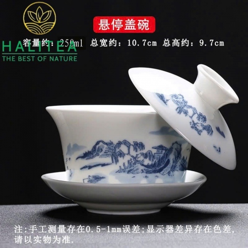 Chén Khải Sứ Nắp Nghiêng 250ml