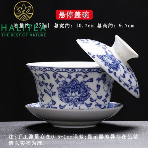 Chén Khải Sứ Nắp Nghiêng 250ml