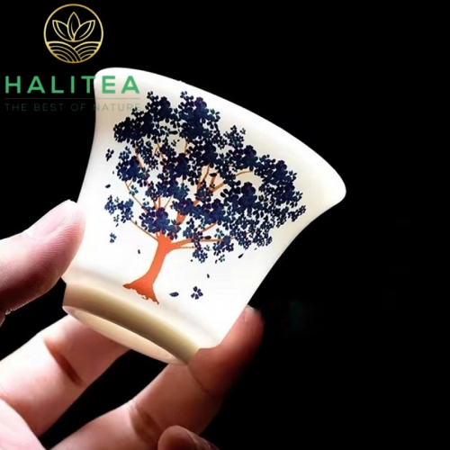 Chén Sứ Đổi Màu Theo Nhiệt Độ 90ml