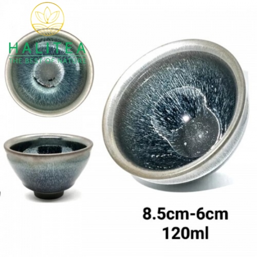 Chén Thiên Mục Tenmoku Cao Cấp 120ml CTM2314