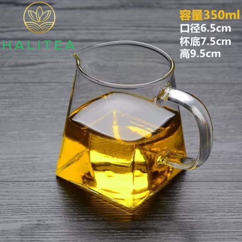 Chén Tống Thủy Tinh Đáy Vuông 350ml CT03
