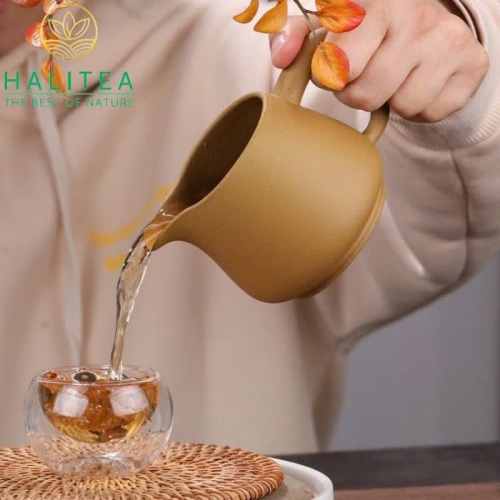 Chén Tống Tử Sa Đoạn Nê Chế Tác Thủ Công 250ml
