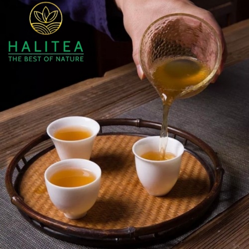 Chén Trà Sứ Bạch Định Thấu Quang Cao Cấp 72ml