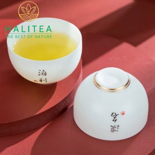 Chén Trà Sứ Đức Hóa Trắng Cao Cấp 55ml