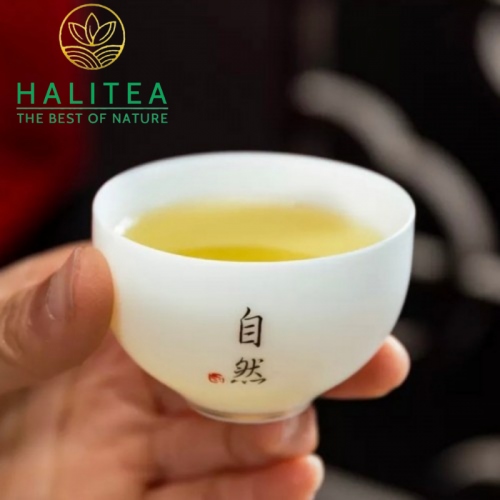 Chén Trà Sứ Đức Hóa Trắng Cao Cấp 55ml