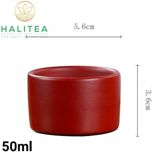 Chén Trà Tử Sa Đại Hồng Bào Cao Cấp 50ml