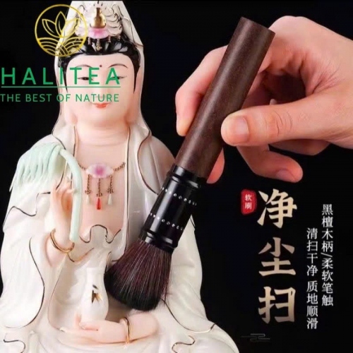 Chổi Dưỡng Ấm Tử Sa – Cọ Vệ Sinh Trà Cụ Cao Cấp