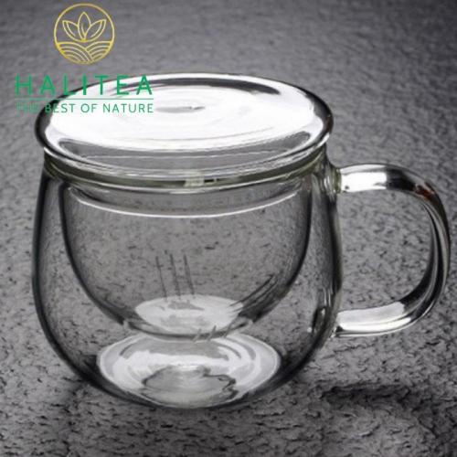 Cốc - Ly Pha Trà Thủy Tinh Lõi Lọc Tiện Lợi 300ml