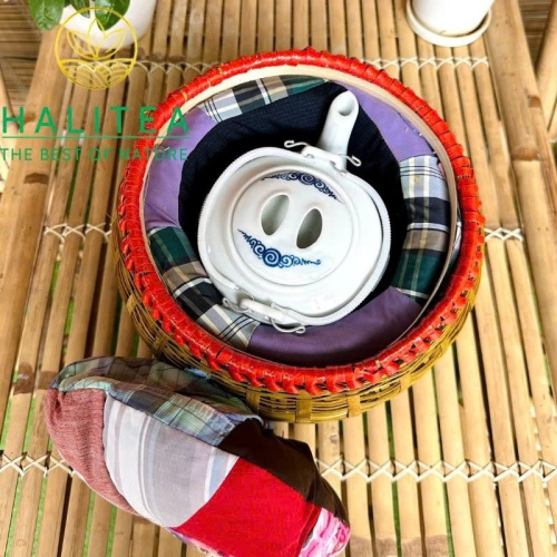 Combo Bộ Ấm Tích 1,5L, 3,0L+ Giành Ủ Trà + Trà Sơn Mật Hồng Sâm 200Gr