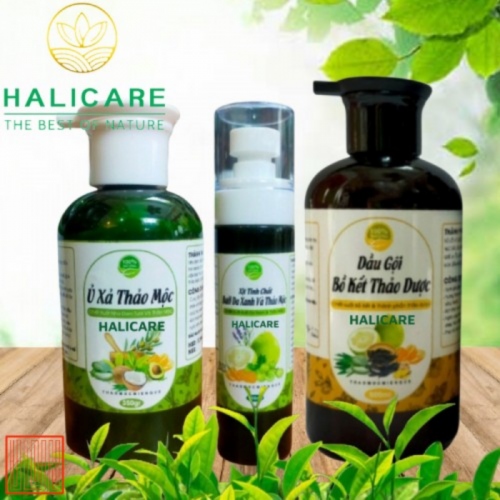 Combo Chăm Sóc Tóc Toàn Diện HaliCare Tóc Chắc, Suôn Mềm Mượt