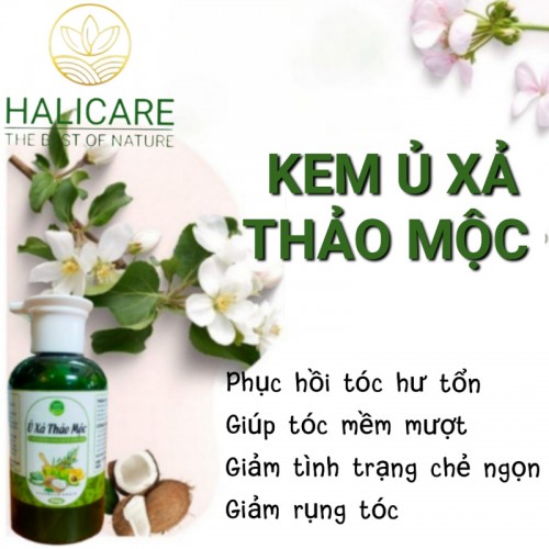 Combo Chăm Sóc Tóc Toàn Diện HaliCare Tóc Chắc, Suôn Mềm Mượt
