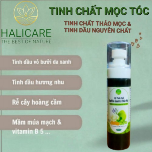 Combo Chăm Sóc Tóc Toàn Diện HaliCare Tóc Chắc, Suôn Mềm Mượt