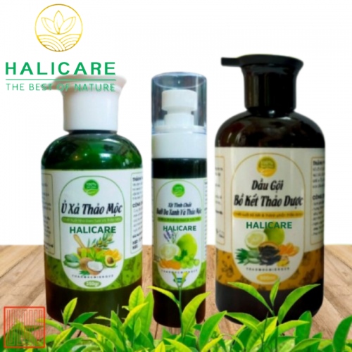 Combo Chăm Sóc Tóc Toàn Diện HaliCare Tóc Chắc, Suôn Mềm Mượt