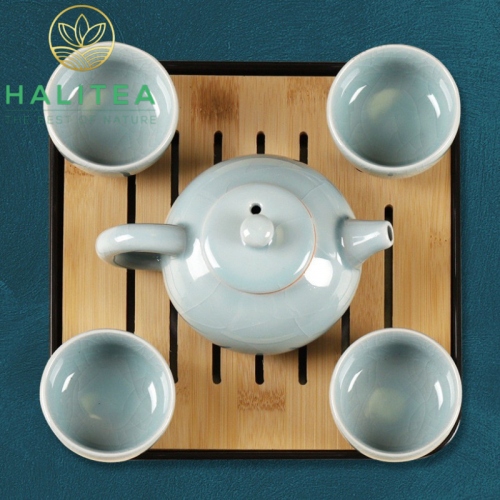 Combo Hộp Hồng Trà Kim Tuấn Mi + Chính Sơn Tiểu Chủng 300gr + Bộ Ấm