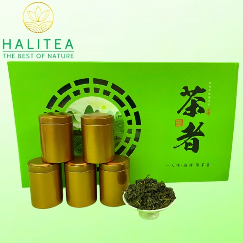 Combo Trà Thiết Quan Âm + Bộ Ấm Trà Hộp Xanh