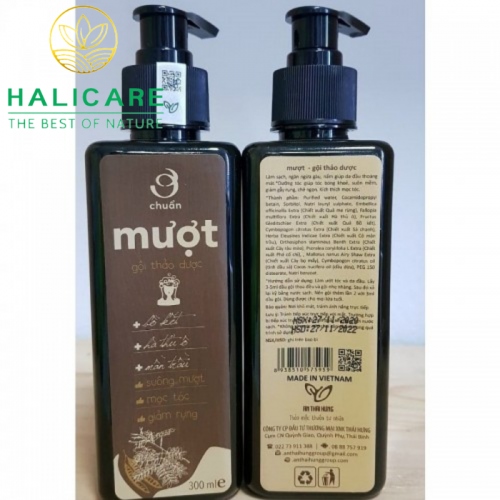 Dầu Gội Thảo Dược Thiên Nhiên Mượt Chai 300ml