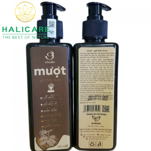 Dầu Gội Thảo Dược Thiên Nhiên Mượt Chai 300ml