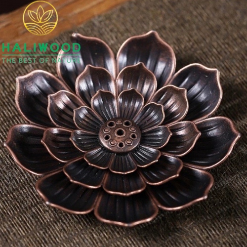 Đế Cắm Nhang Hoa Sen Ba Tầng