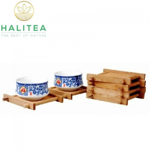 Đế Lót Chén Trà Tre