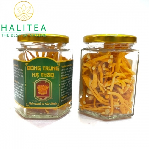 Đông Trùng Hạ Thảo VN Sấy Thăng Hoa Dùng Pha Trà Hũ 10gr
