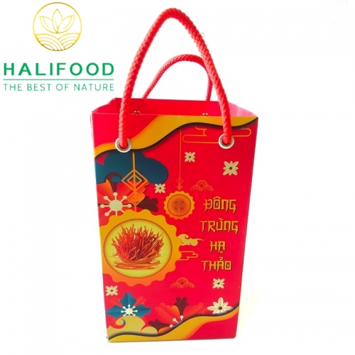 Đông Trùng Hạ Thảo VN Sấy Thăng Hoa Hộp Giấy Cao Cấp Hũ 10gr