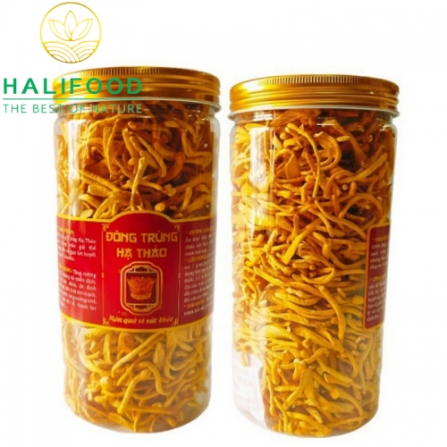 Đông Trùng Hạ Thảo VN Sấy Thăng Hoa Loại 1 Hũ 50gr
