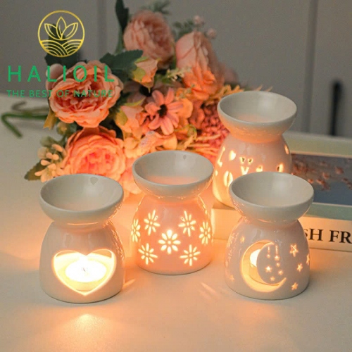Dụng Cụ Xông Tinh Dầu Gốm Sứ
