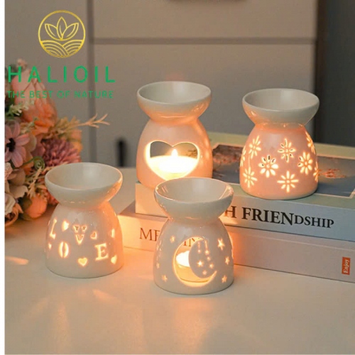 Dụng Cụ Xông Tinh Dầu Gốm Sứ