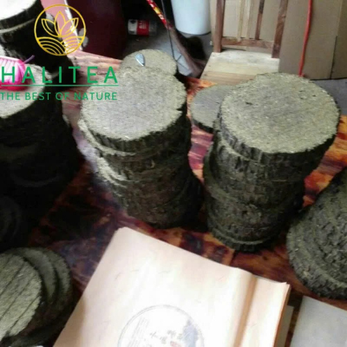 Hắc Trà An Hóa Kim Hoa Thiên Lượng Bính Hồ Nam 650g