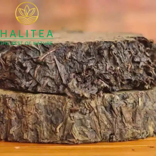 Hắc Trà An Hóa Kim Hoa Thiên Lượng Bính Hồ Nam 650g