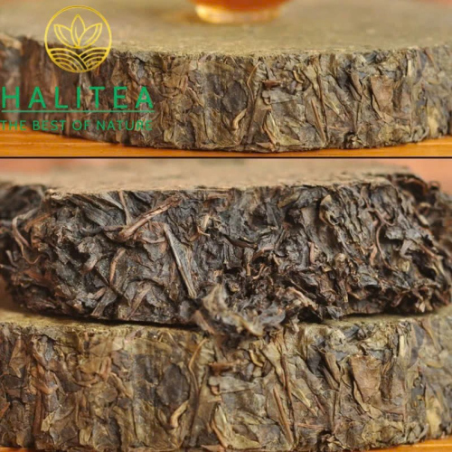 Hắc Trà An Hóa Kim Hoa Thiên Lượng Bính Hồ Nam 650g