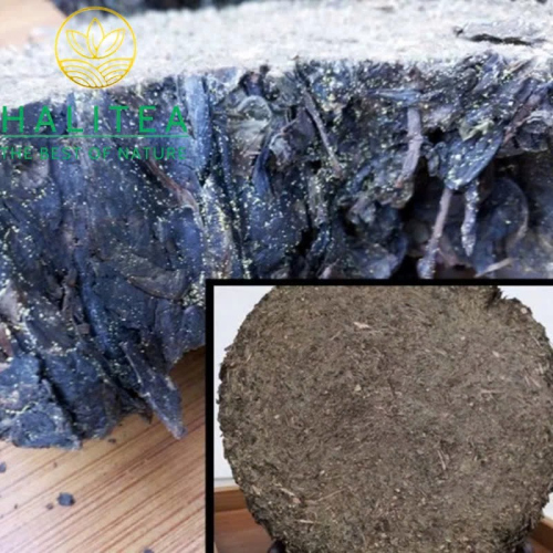 Hắc Trà An Hóa Kim Hoa Thiên Lượng Bính Hồ Nam 650g